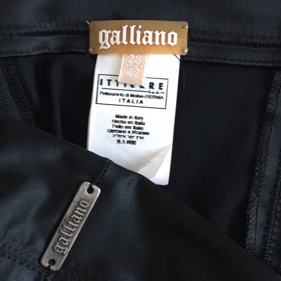 JOHN GALLIANO EMBELLISHED FITTED SATIN DRESS - Picture 8 of 8